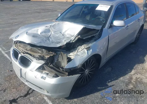 2004 BMW 525I z USA, uszkodzony, nr VIN WBANA53564B845482